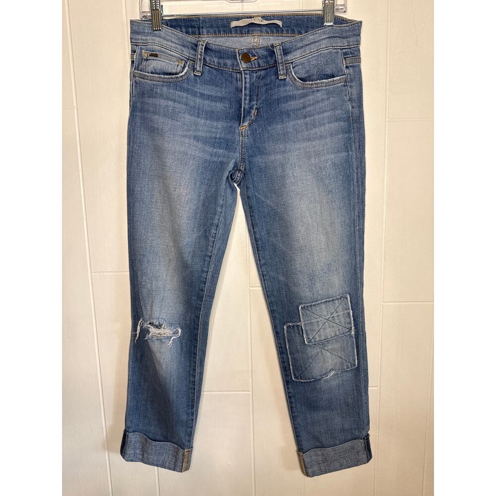 Joe's Jeans Patchwork Cigarette Jeans size 27